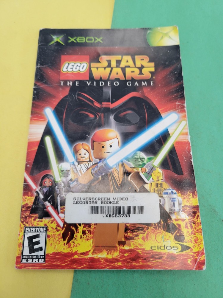 lego star wars xbox Manual Only