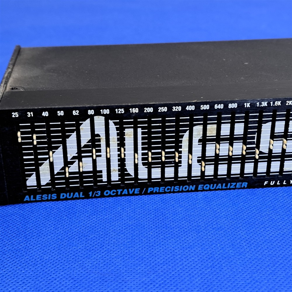 Alesis M-EQ 230 Dual 1/3 Octave Precision Equalizer - Untested