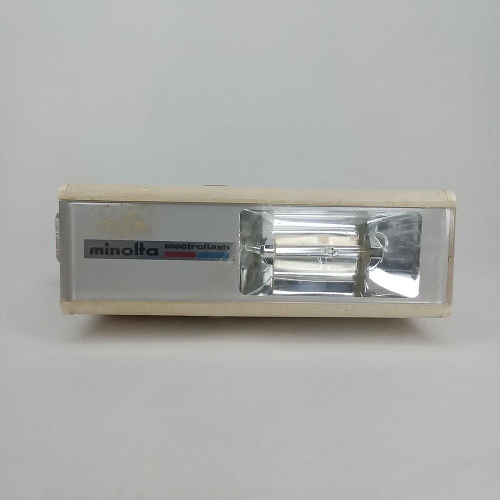 Vintage 1970s Minolta Electroflash Model 1 Electronic Flash Unit New Arrival