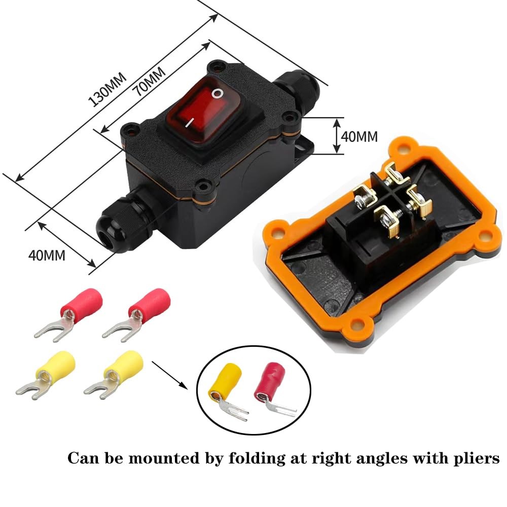 Marine Toggle Switch 12v Power Battery Disconnect...