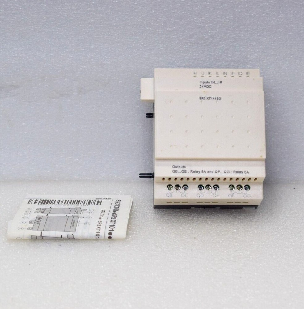 SR3 XT141BD DISCRETE I/O EXTENSION MODULE SR3XT141BD US Free TAX
