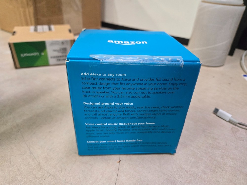 Amazon Echo Dot (3rd Generation) Smart Speaker - Charcoal SEALED