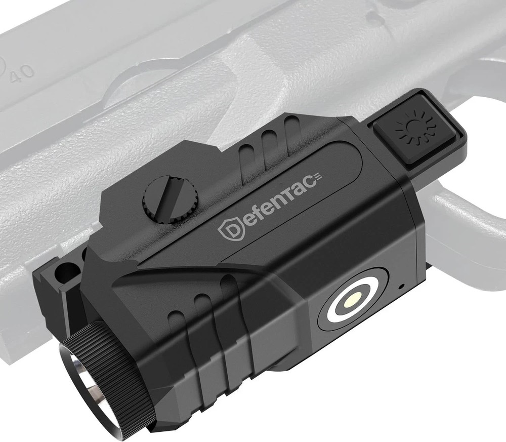 Pistol Light with Strobe Function for Guns, 600 Lumens Tactical Flashlight for H