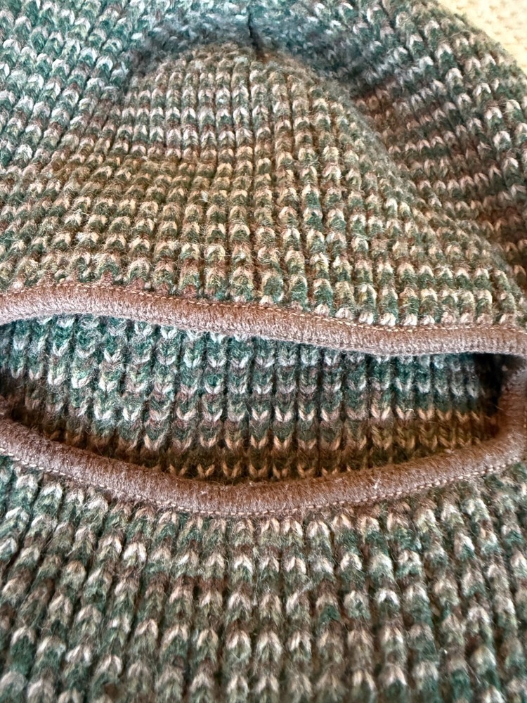 Camouflage Knit Face Mask