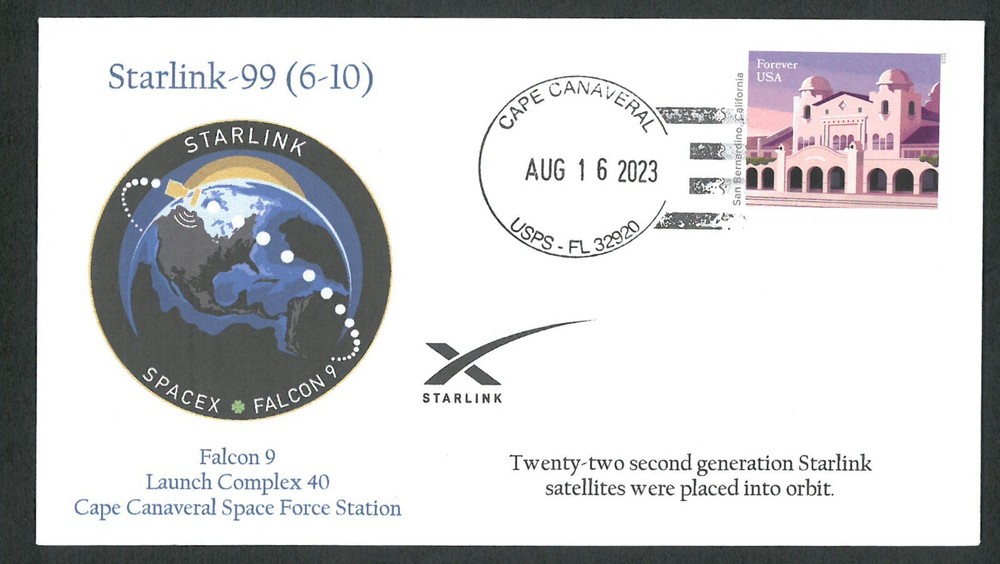 Starlink-99 Launch Cover
