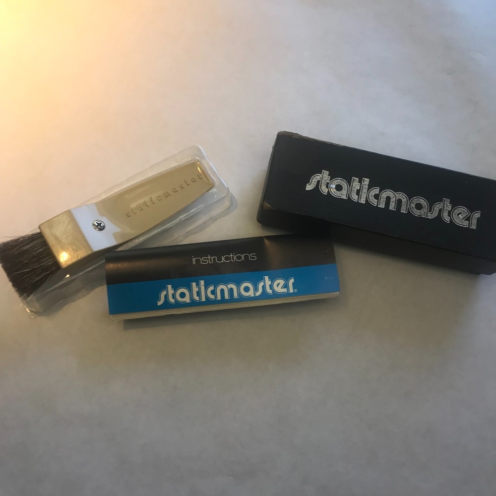 Vintage Staticmaster 1C 200 Brush in box