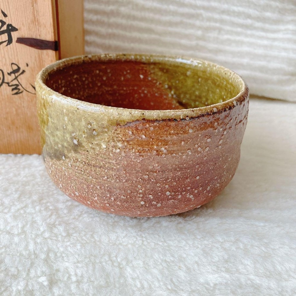 Tea Utensils Matcha ceramic green and brown gradation
