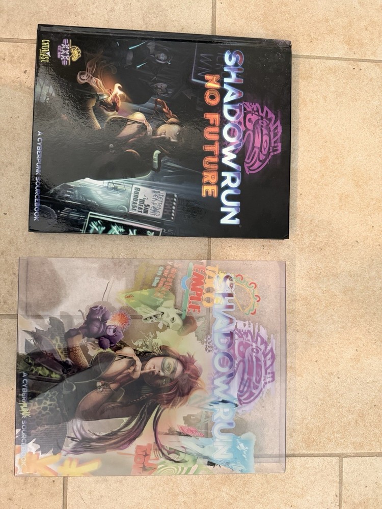 Shadowrun RPG ~ No Future ~ A Cyberpunk Sourcebook ~ OEJ