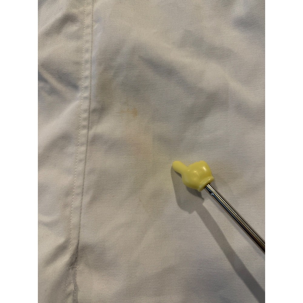 US Army Strong White Lab Coat Smock Small General Purpose Polyester Cotton *