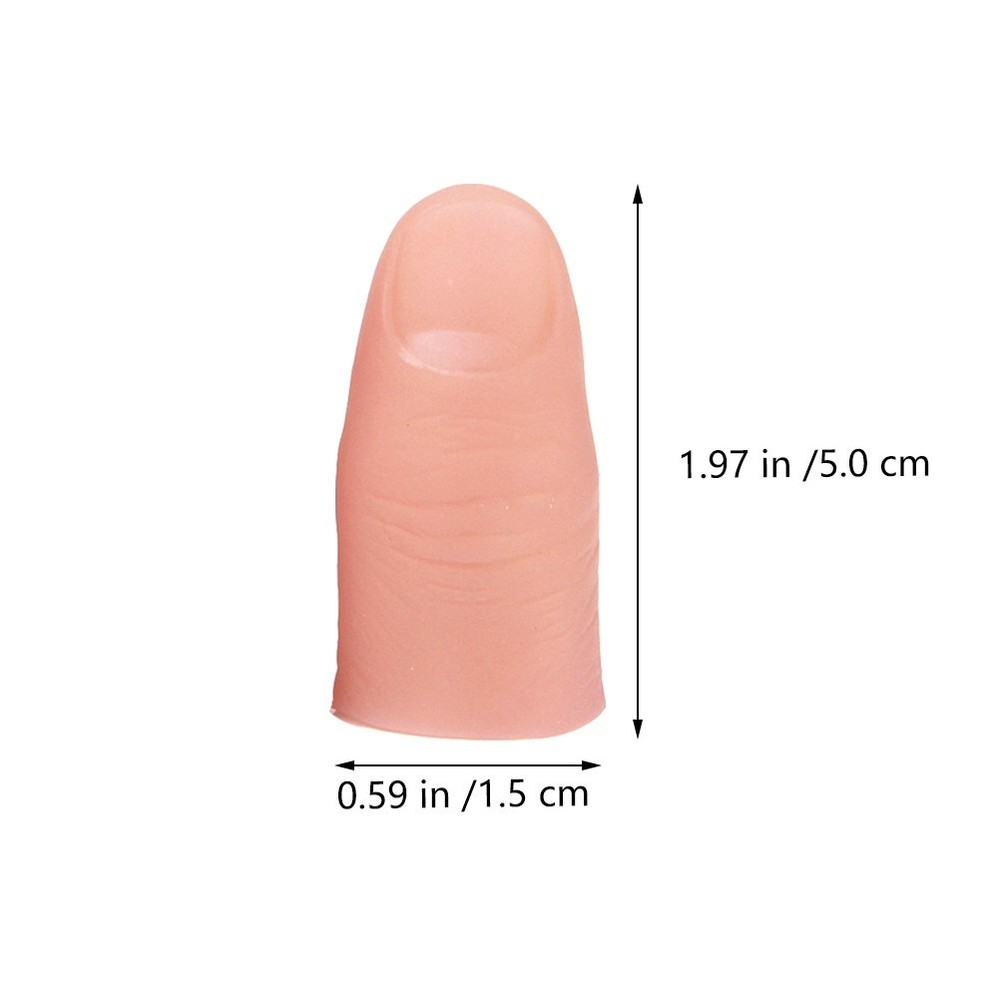 10Pcs False Finger Support Fingertip Protector Silk Thumb Finger