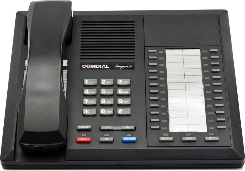 Fully Refurbished Comdial Impact 8124S Speaker Phone (Black)