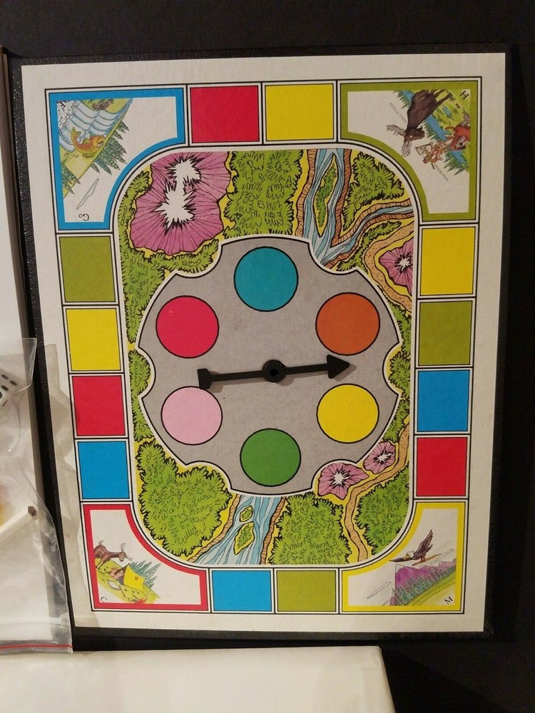 COMPLETE Ready, Aim...Draw! Family Board Game About Outdoors 1988 Drawing Fun