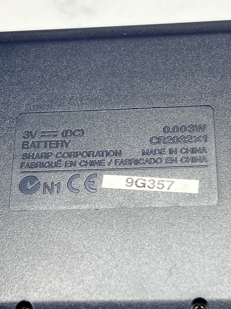 Sharp EL-6710S Electronic Organizer Calculator