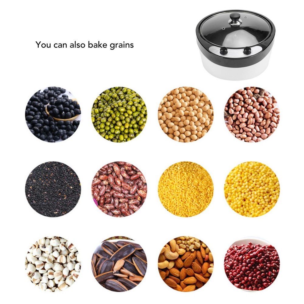 Coffee Roaster Machine Large Capacity 0‑240℃ Adjustment Efficient Roasting IKAE