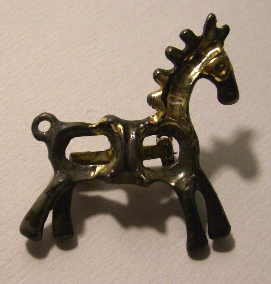 Horse Pin/Button, 1 1/4" x 1 5/8"
