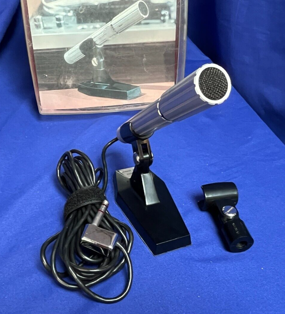 Tanberg TM6, Vintage Dynamic Microphone w/Stereo 1/4" plug