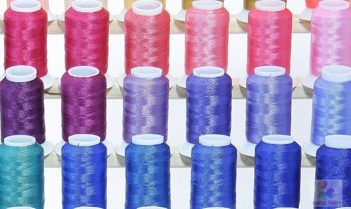 Premium 80 Polyester Machine Embroidery Thread Spools