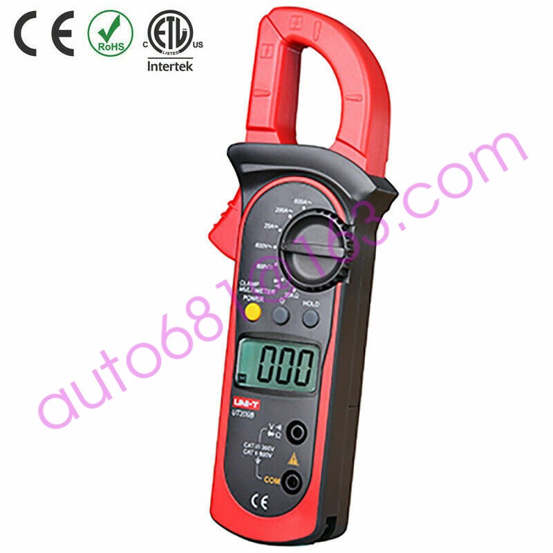 UNI-T UT200B Digital Clamp Meter AC Current Resistance Backlight AC/DC Voltag