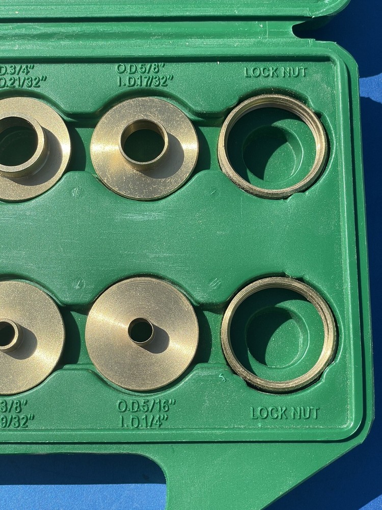 Woodcraft 10 Piece Template Bushing Set