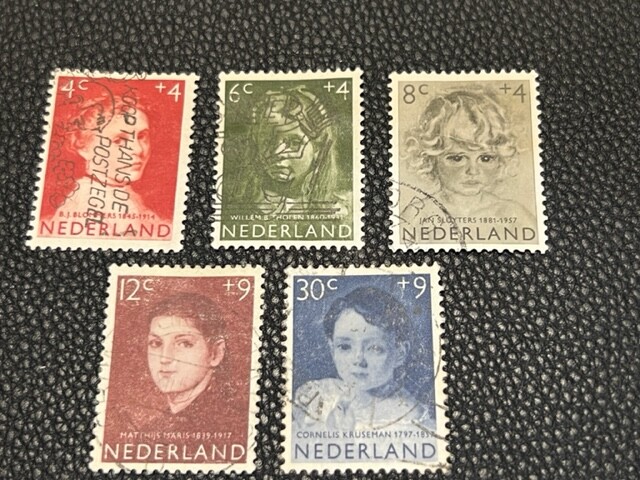 Netherlands B316-320 used