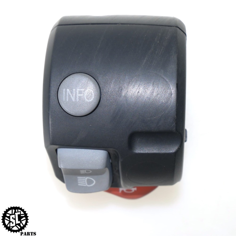 07-12 BMW F800ST LEFT CONTROL SWITCH