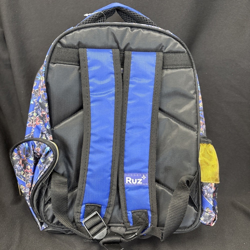 Marvel Avengers 3D Mini 2 Zip Backpack Adjustable Straps