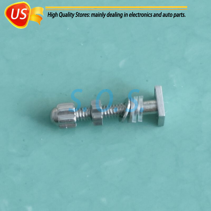 New Replace For C ar tier Eyeglasses Frame Silver Square Screw & Bolt 3.1*3.1mm