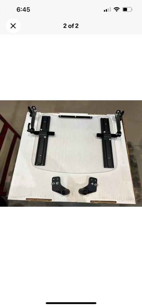 Permobil Adjustable Tray with Adjustable Tray Hardware 17L 13W
