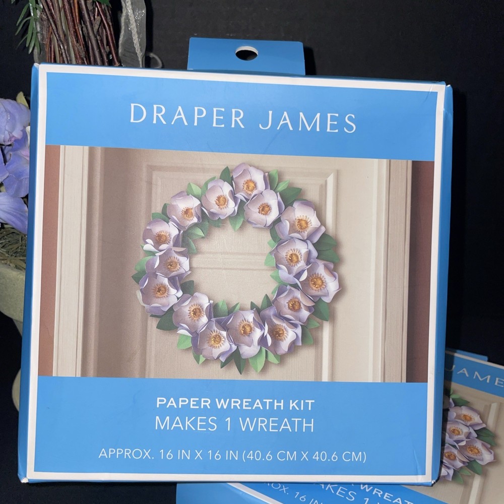 Draper James Paper Wreath Kit