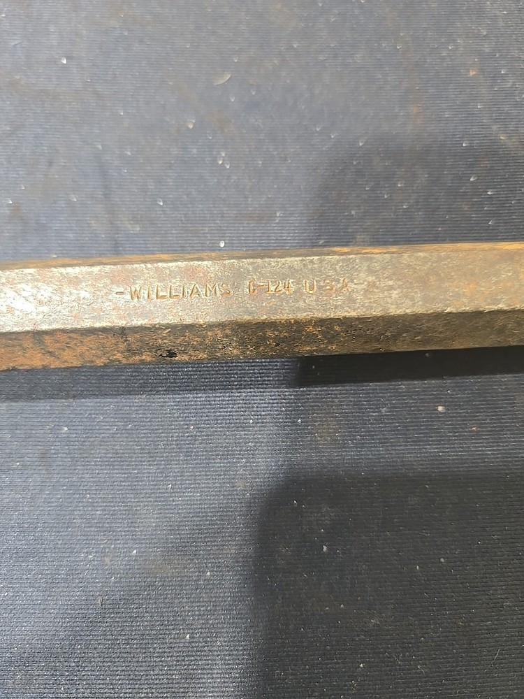 C-124 WILLIAMS EXTRA LONG COLD CHISEL 3/4" X 12"