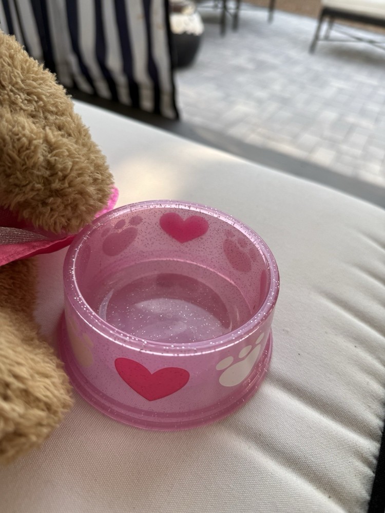 Build A Bear Workshop Princess Bear With Dish