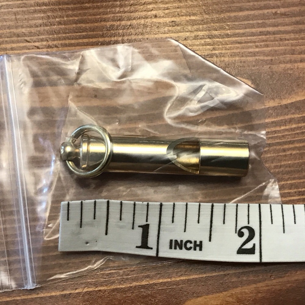 LIOOBO Brass Survival whistle