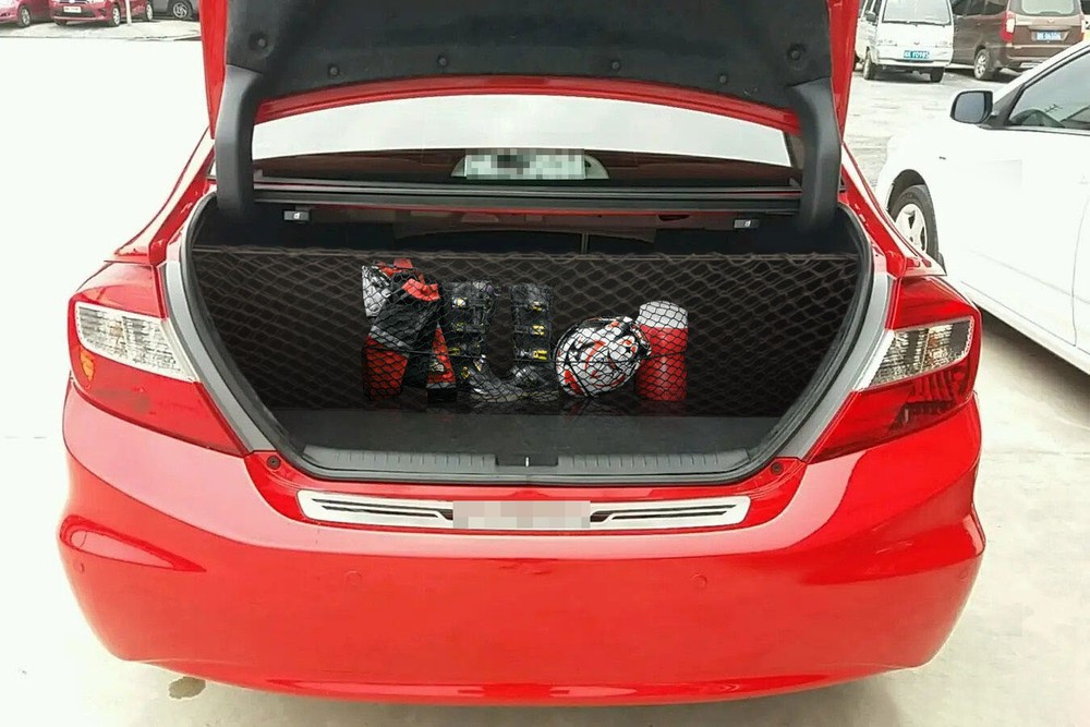 Rear Trunk Envelope Style Mesh Organizer Cargo Net For 2005-2012 Dodge Caliber