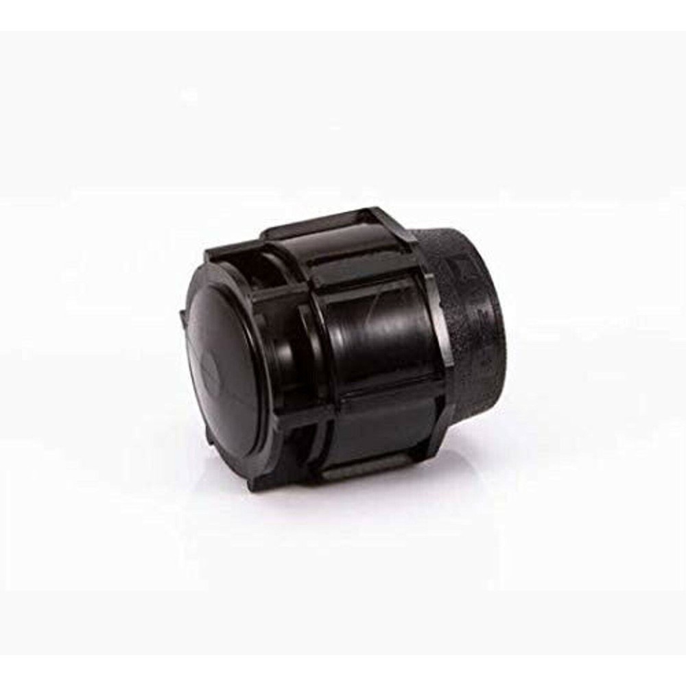 MIJOO End Plug Compression Fitting for PE Pipe, 2" (63 mm) NEW