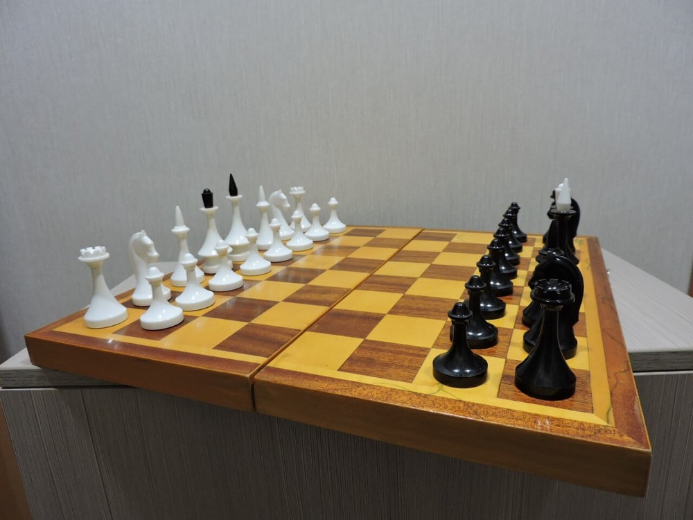 Rare Vintage Chess Set Soviet USSR