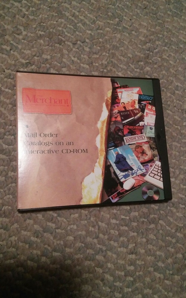 001 VTG The Merchant 1994 Mail Order Cataloges CD-ROM Interactive