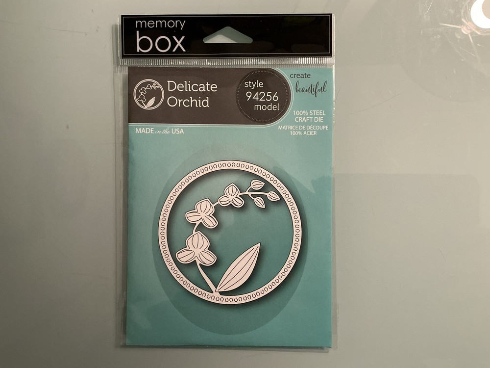 Memory Box “Delicate Orchid” Cutting Die (New)
