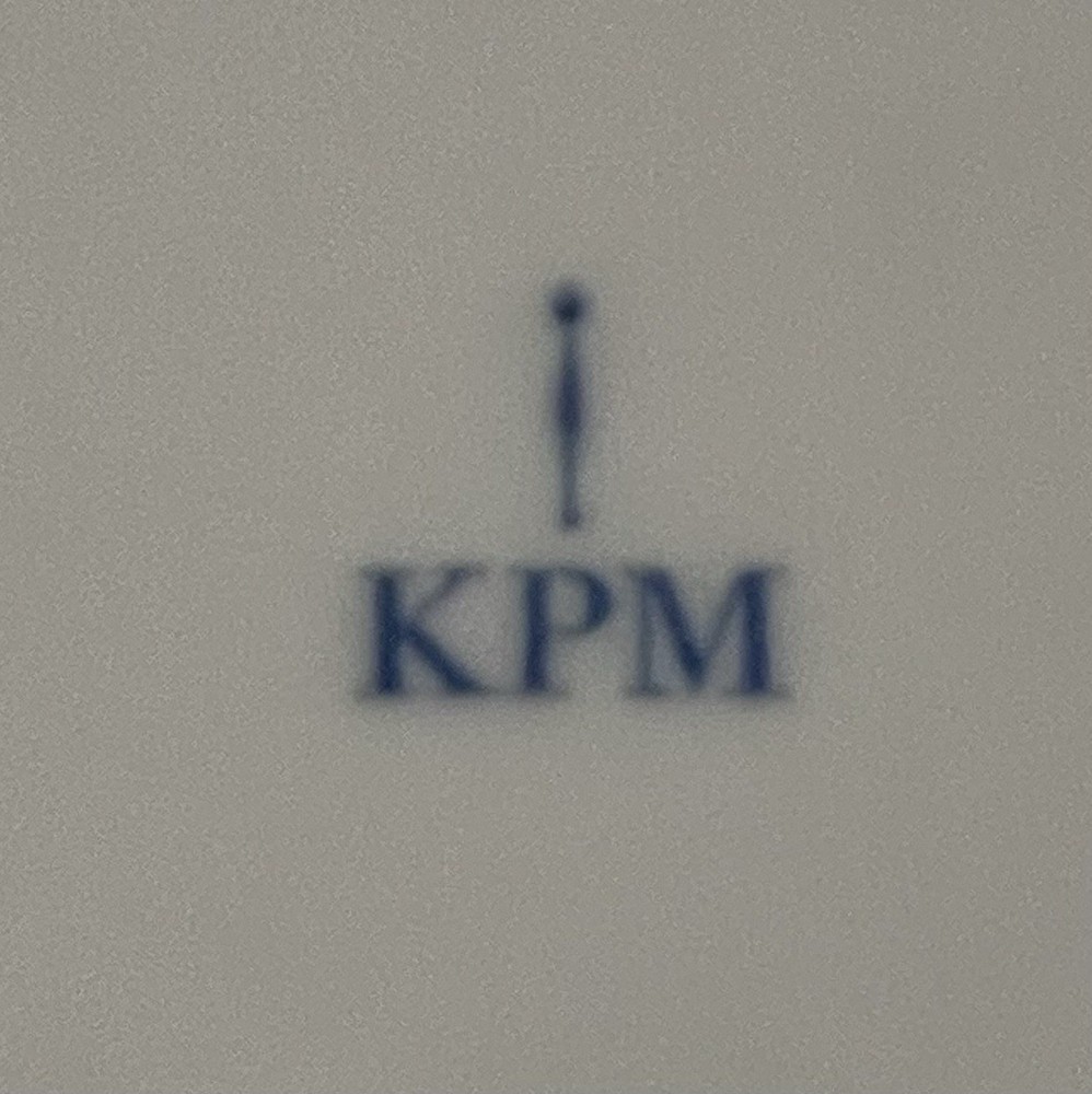 6 dinner plates KPM Berlin White d/30cm