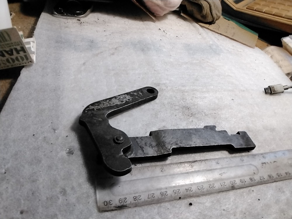 TRIUMPH STAG Original Handbrake Operating Lever..RH