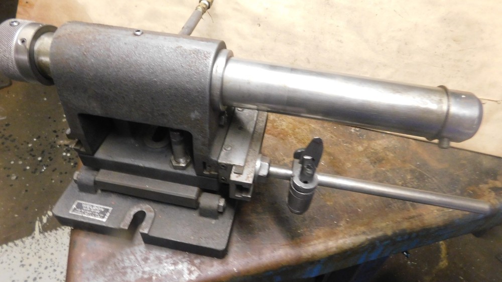 Weldon End Mill Tool Sharpening Grinding Fixture w/ Tilting Sub Base