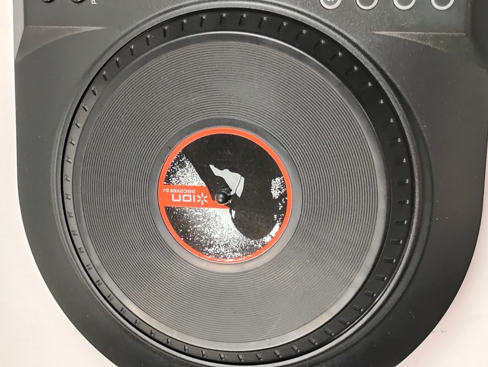 Ion Audio ICUE3 Discover DJ System USB Interface Black/Red for Computer Transfer