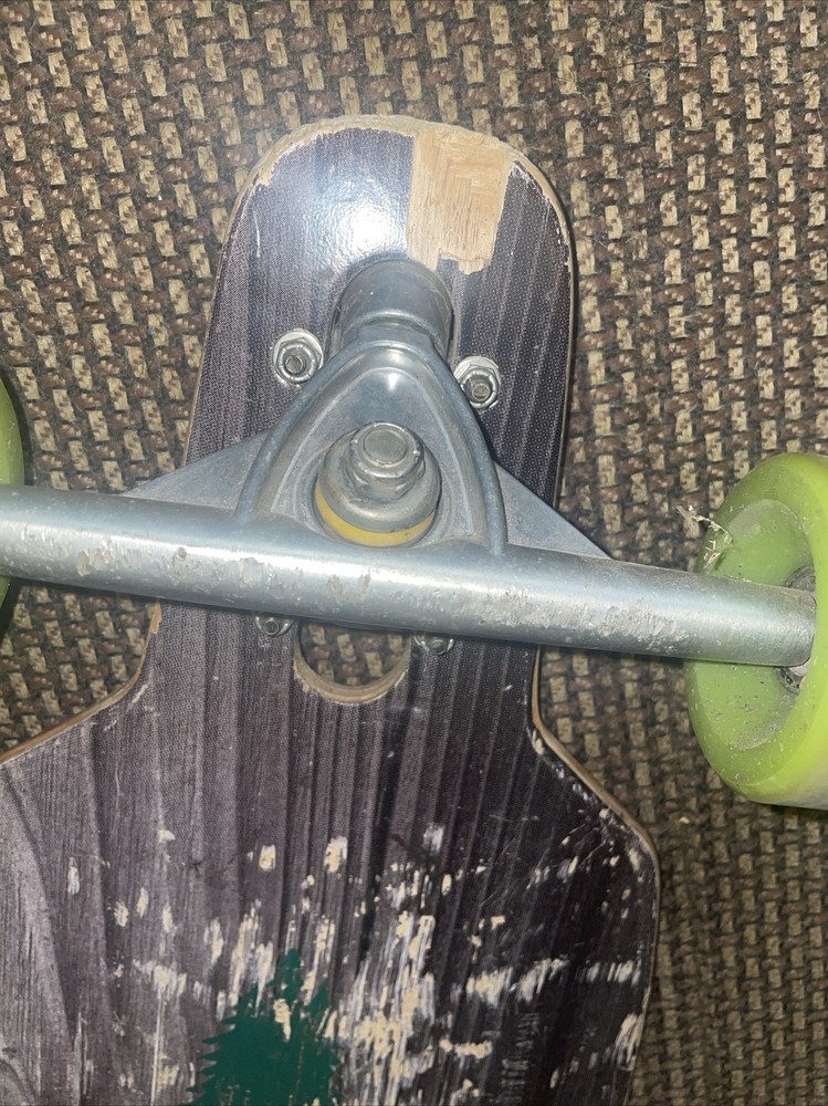 Atom 35.5” Drop Through Longboard Skateboard Pure wheels