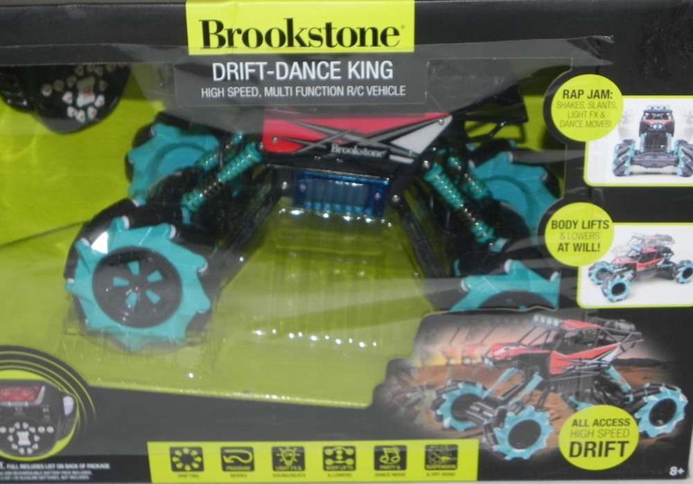 Brookstone Drift-Dance King High Speed Multi-Function R/C Vehicle NEW & SEALED!!