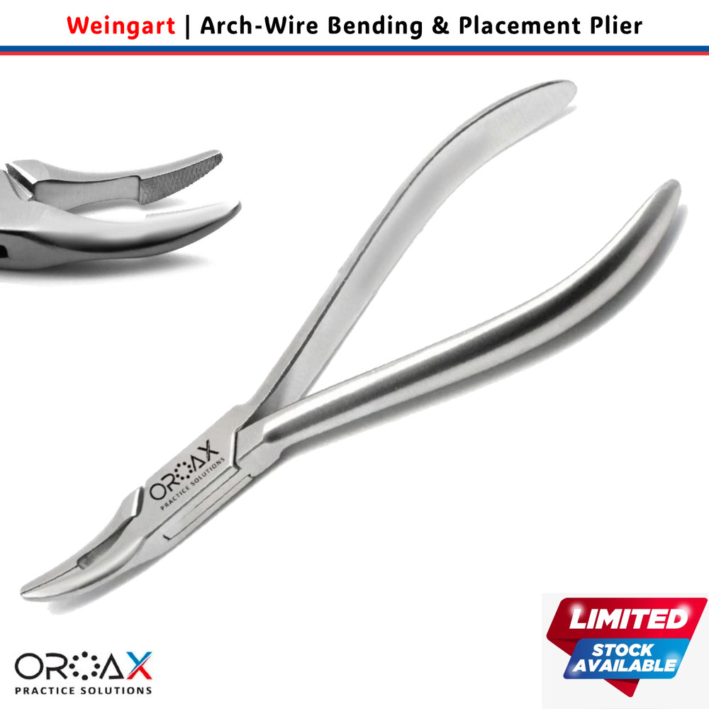 Orthodontic Weingart Plier | Arch-Wire Bending & Placement Ortho Tool CE OROAX®