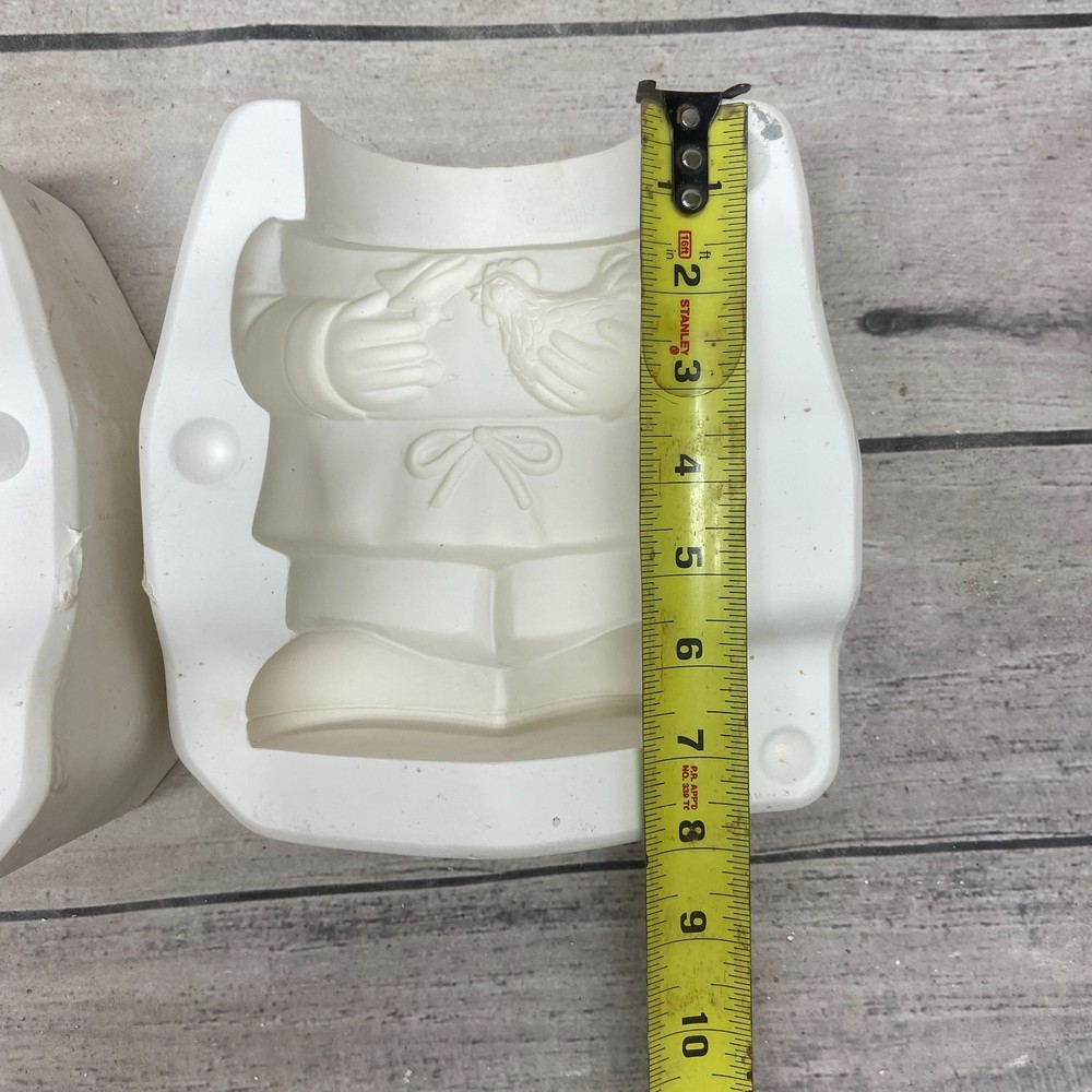 Cardinal Designs Ceramic Casting Mold Chef Kitchen Jar #CD-802