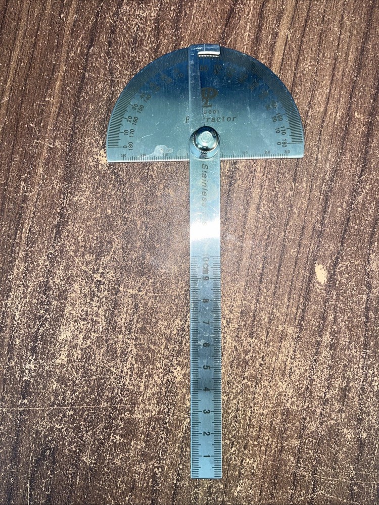 Stainless Steel No. 5001 Protractor