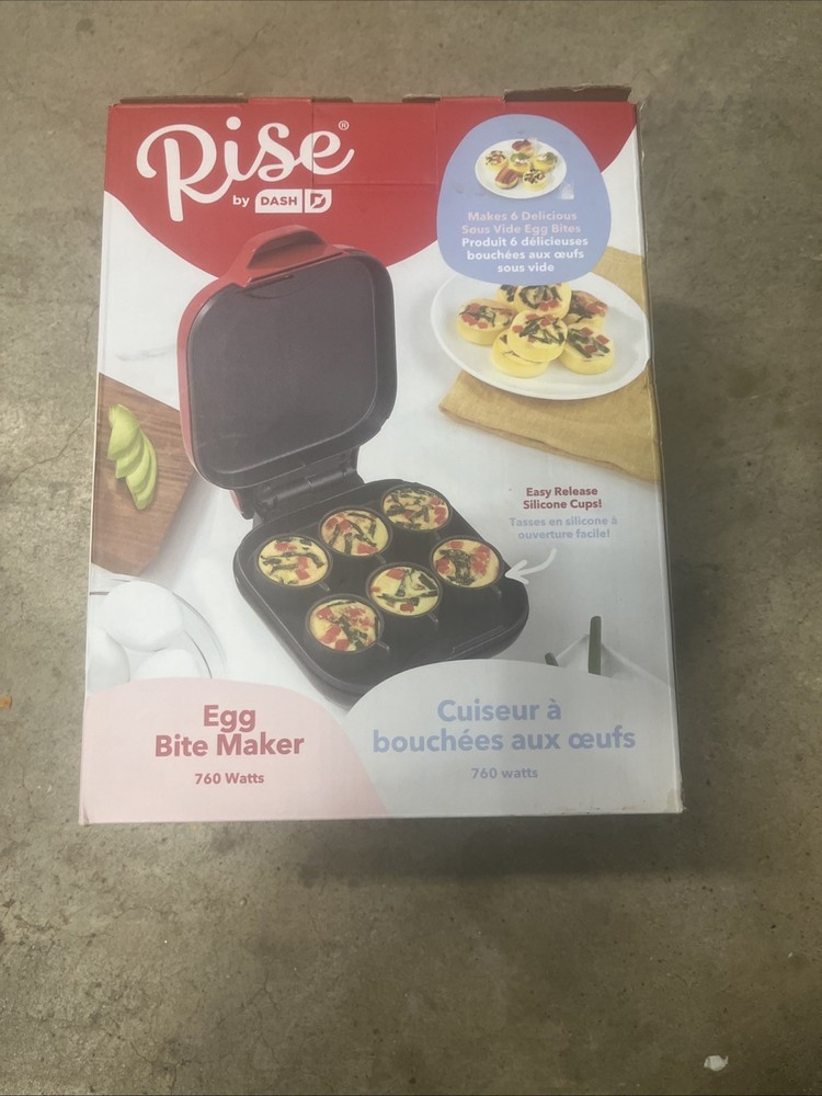 Rise by Dash Egg Bite Maker, Red