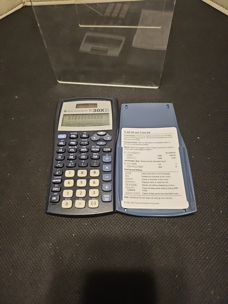 texas instruments ti-30xiis scientific calculator