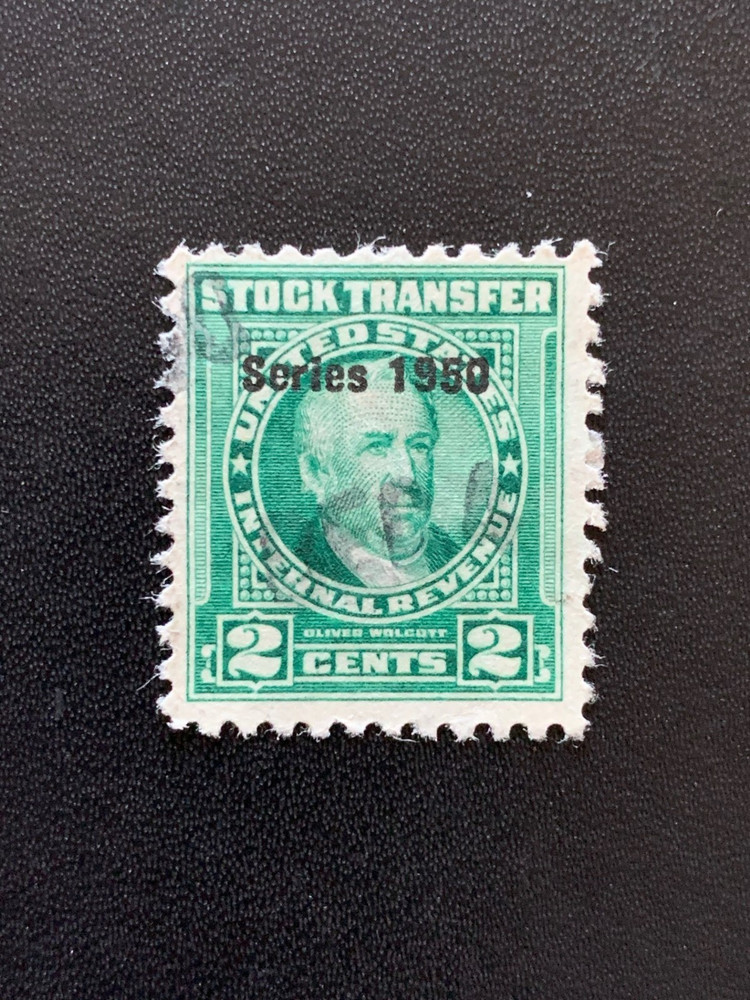 Scott # RD314 - Stock Transfer Stamp - Used