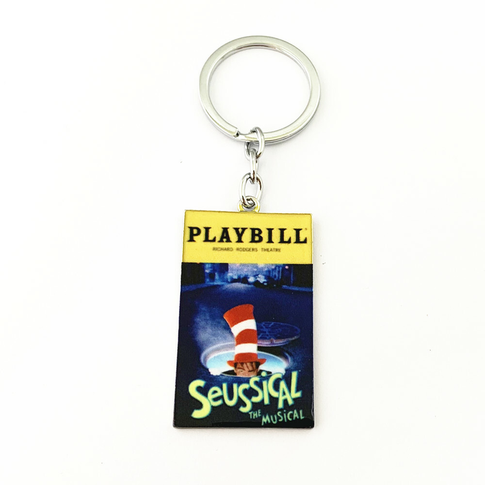 Seussical Broadway Keychain, Ornament or Button